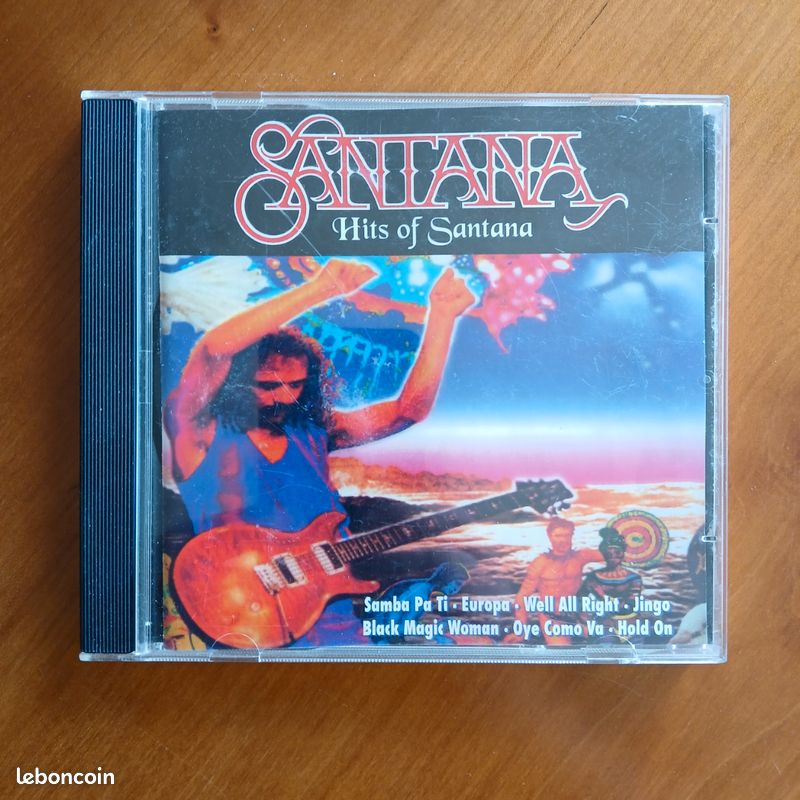 CD "Hits Of Santana" de SANTANA, Pop Shop Sony Music 1990 (image 1)