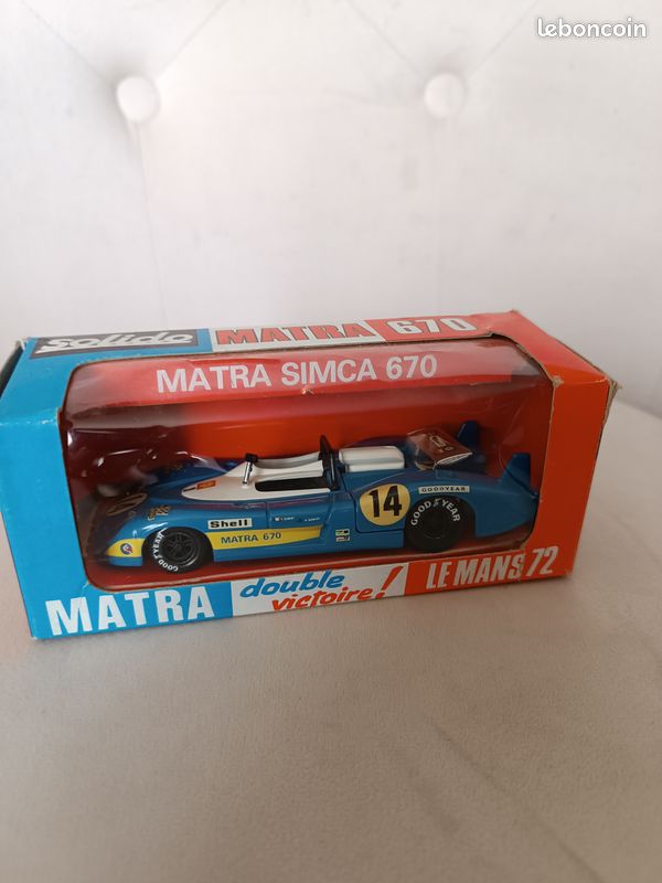 Voiture solido matra simca 670 numéro 14 (image 1)