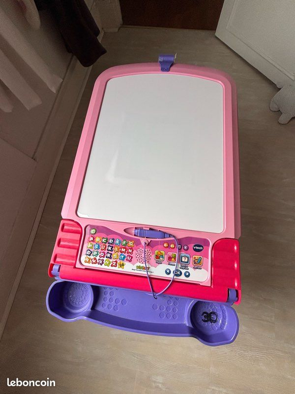 Chevalet interactif 3 en 1 rose VTECH (image 2)