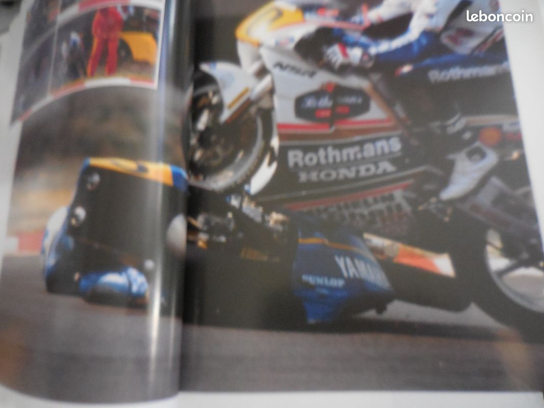 Grand livre des prix motos 1990/1991 et le poster de christian sarron, tbeg d'epoque soigne (image 5)
