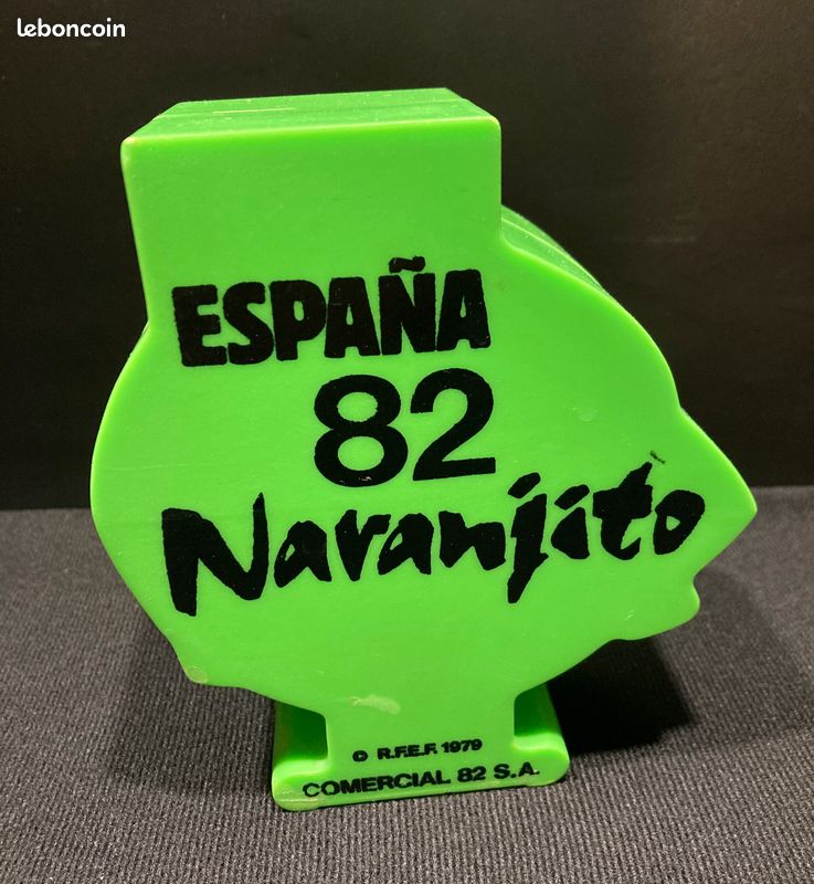 Lot De 2 Verres à Shot Vintage Naranjito - Coupe Du Monde Espagne 1982
