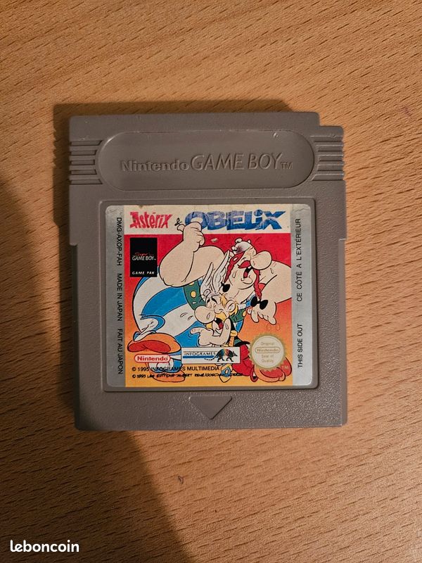 Cartouche Game Boy Astérix Et Obélix - FAH - Pour Console Nintendo Game Boy
