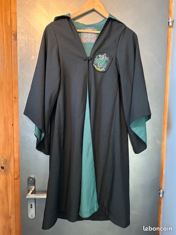 Cape Robe Sorcier Harry Potter Serpentard Slytherin Poudlard