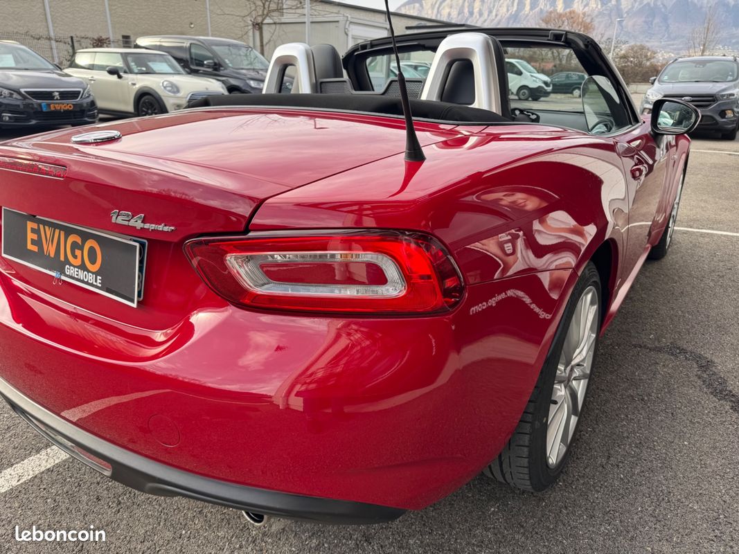 FIAT 124 SPIDER 1.4L MULTIAIR 140CH LUSSO PLUS / CAMERA DE RECUL + GPS + INTERIEUR CUIr (image 2)