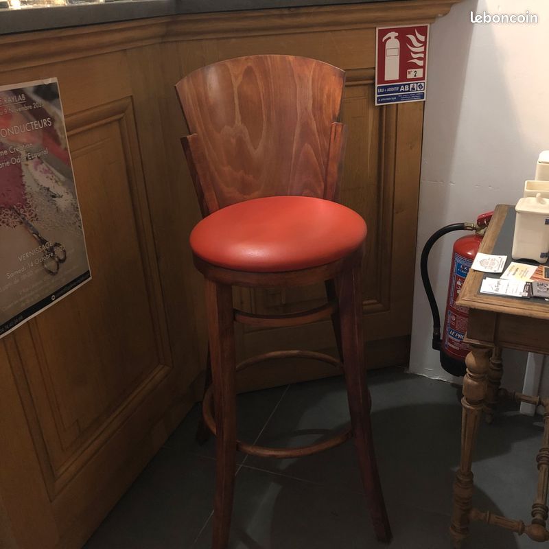 Chaise haute année 50/60 vintage baumann ou de style (image 1)