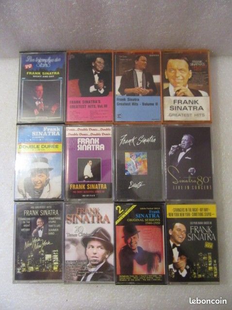 18 Cassettes audio Frank Sinatra (ou à l'unité) (image 1)