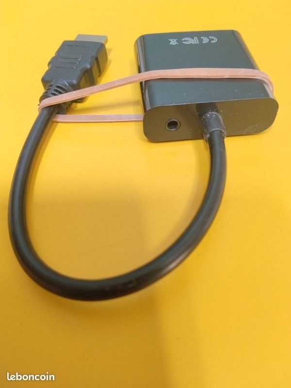 Adaptateur VGA+Audio vers HDMI (image 2)