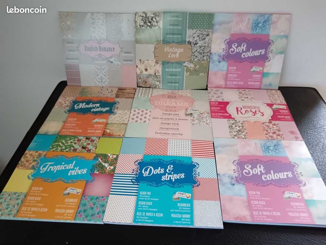 Gros lot scrapbooking loisirs créatifs activités manuelles papeterie strass (image 7)