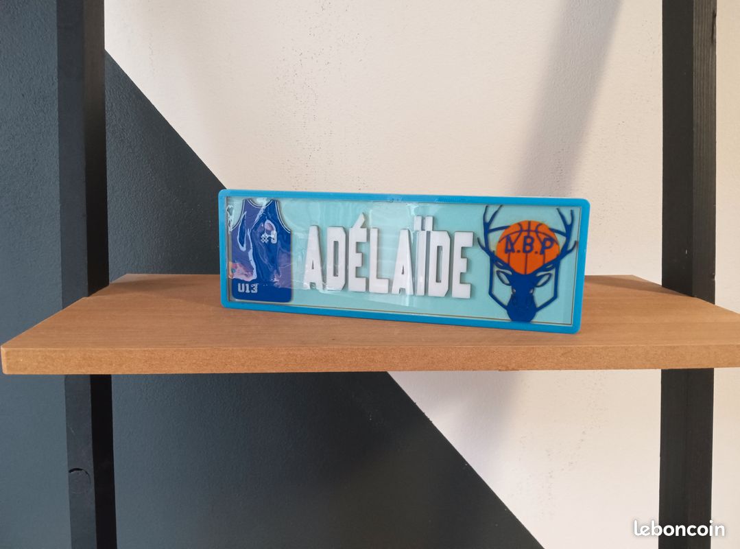 Plaque D'Imprimerie En Plomb Sur Bois – 2 Joueurs De Foot – France