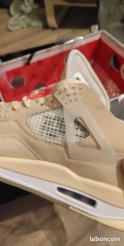 Jordan 4 rétro off white (image 6)