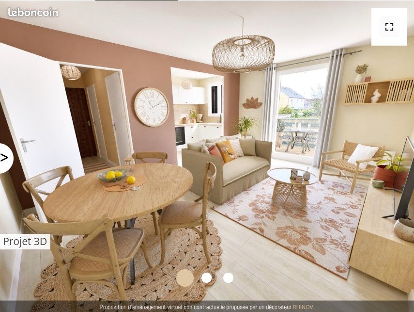 Appartement 3 pièces 51 m² · à Pringy · 51 m² · 142 500 €