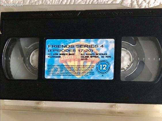 Friends saison 4 USA cassette VHS 1998 (image 4)