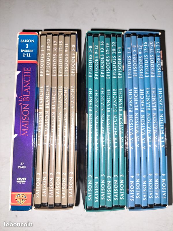 Dvd A la maison blanche saison 1,2,3 et 4 (image 3)
