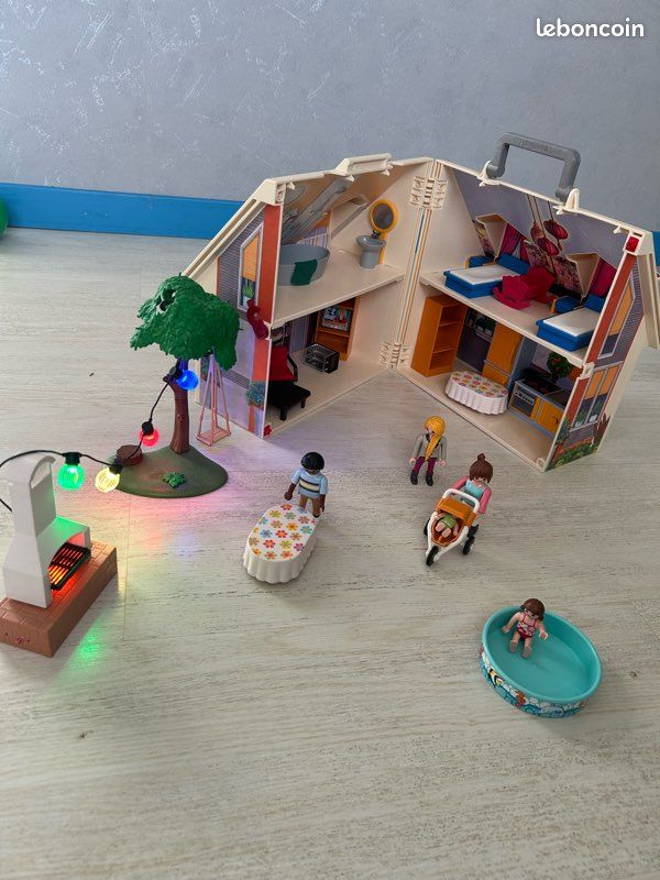 Maison playmobil avec barbecue (image 2)