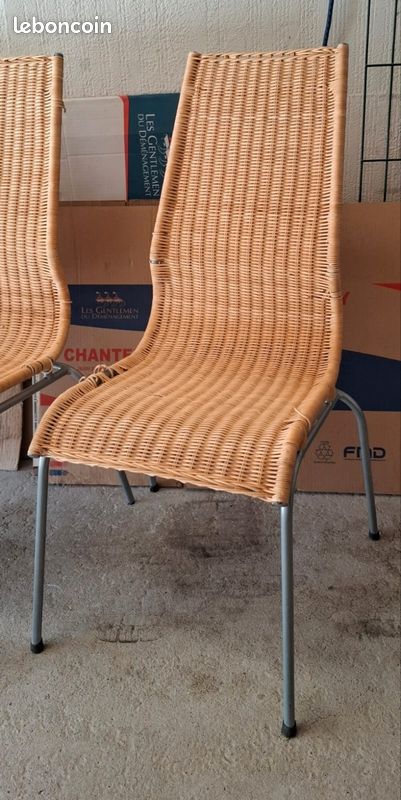 Chaises en osier (image 4)