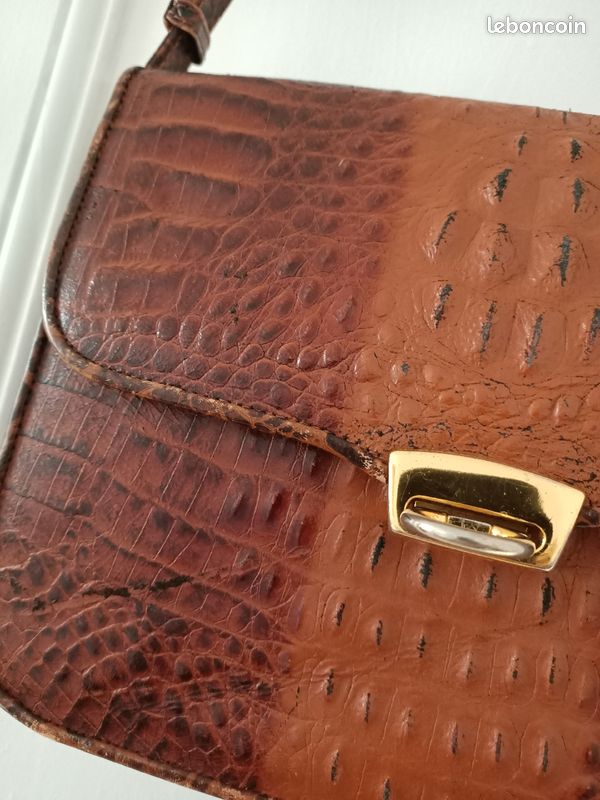 Sac vintage en croco (image 15)