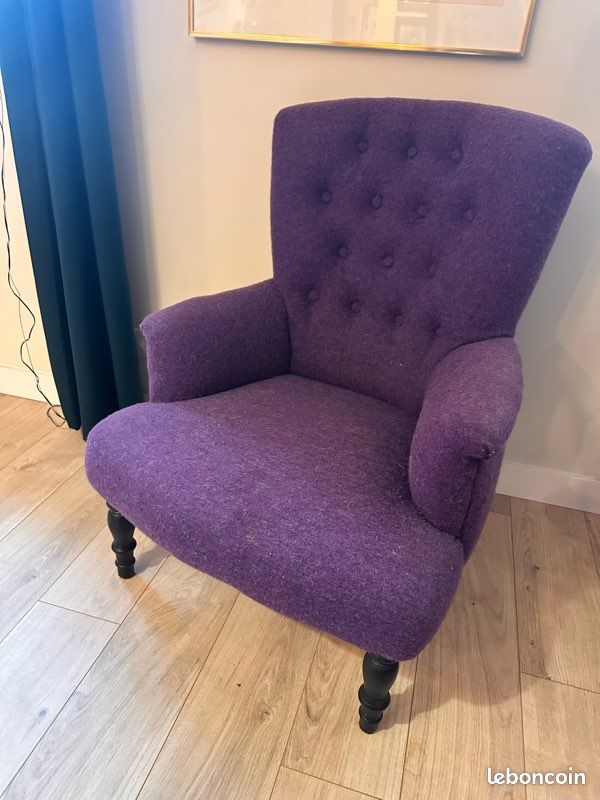 Fauteuil ancien renové (image 2)