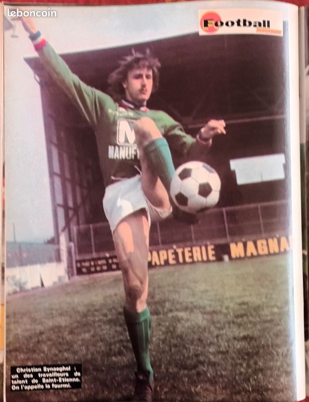 Football Magazine N°107 - Janvier 1969 - Événements 1968 - Saint-Etienne, Valenciennes