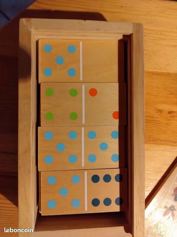Domino en bois pour apprentissages (image 3)
