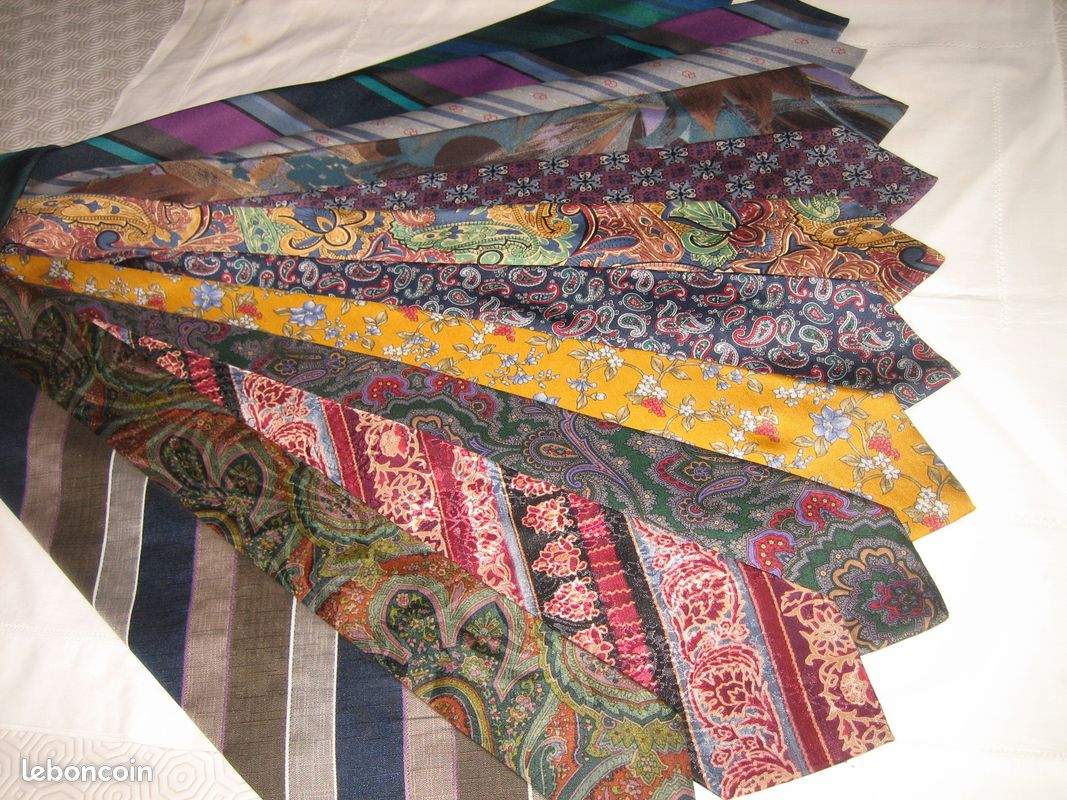 Lot de 10 cravates soie (image 2)