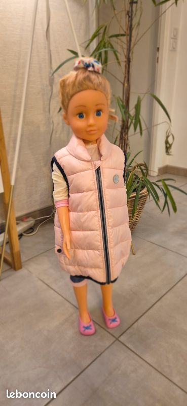 Petit Bateau Doudoune Sans Manches Fille – Matelassée Col Montant, Zip Devant, Coupe Intemporelle Inter-saison
