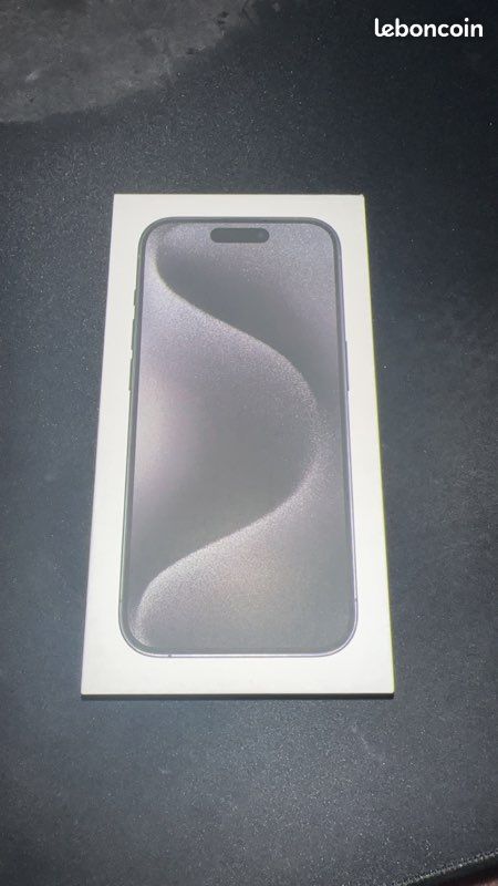 IPhone 15 Pro 256Go Noir (image 1)