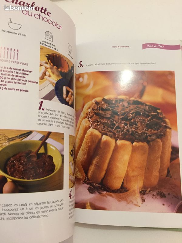 Livre recette flans charlottes (image 6)