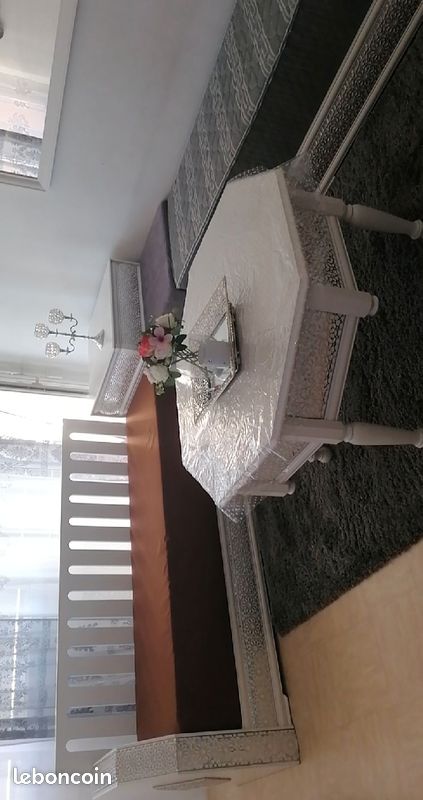 Salon marocain blanc à vendre des sadari (image 1)