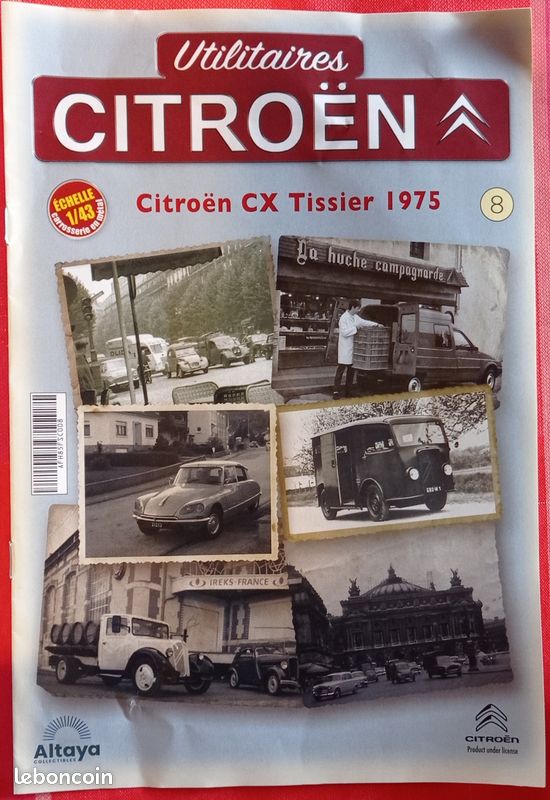 1/43 CITROËN 1986 CX AMBULANCE TISSIER 6 Roues TOULON 83 Collection Secours