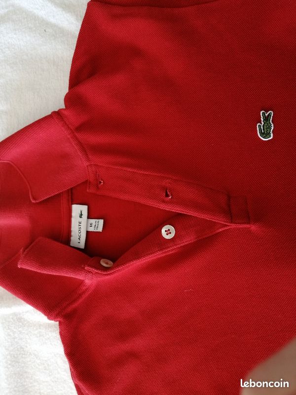 Polo lacoste 16 ans (image 2)