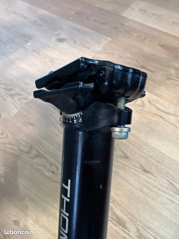 Tige De Selle Thomson Elite SP-E128 - 30,9 X 367 Mm, Noire, Zéro Décalage