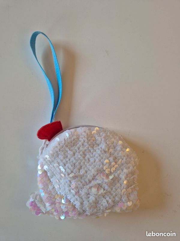 Porte monnaie TY (peluche animal phoque blanc) Accessoires