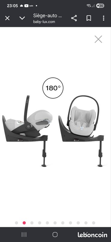 Siège auto Cybex cloud T + base isofix (image 2)