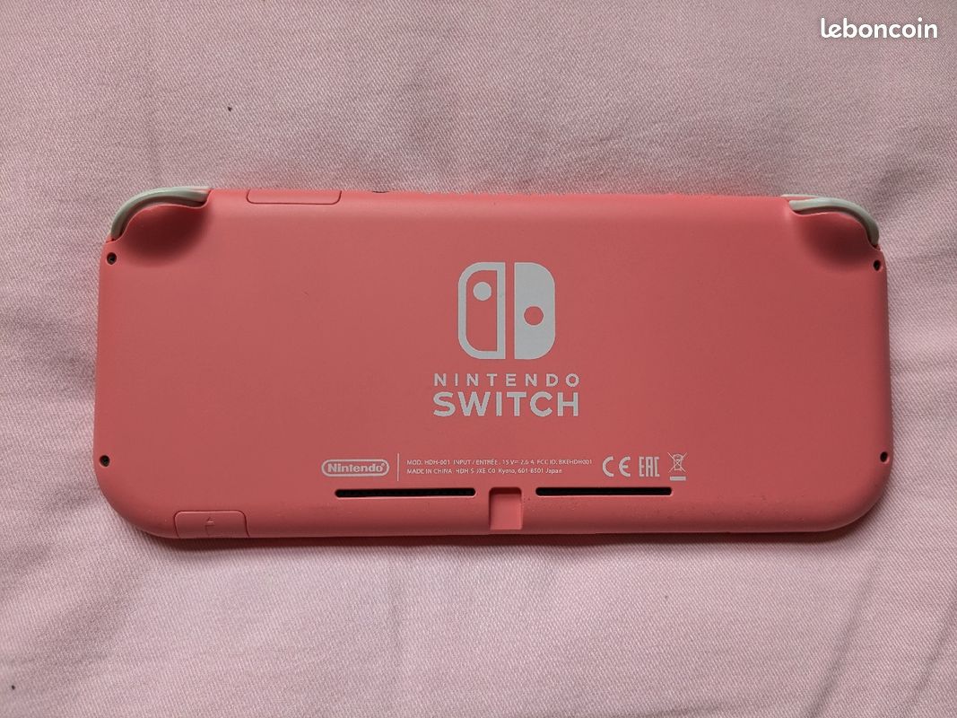 Console Nintendo Switch lite rose corail (image 3)