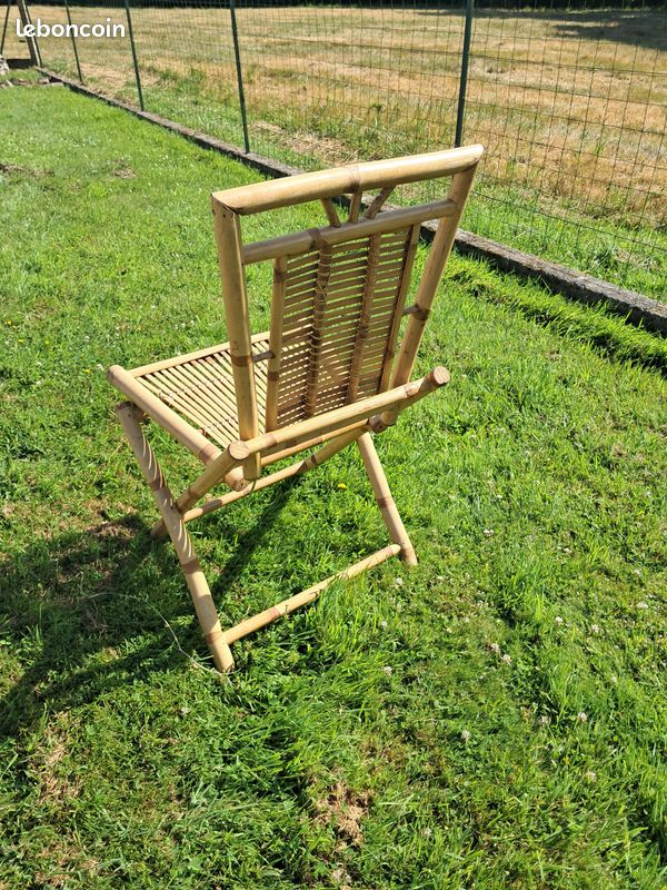 Chaise bambou (image 2)