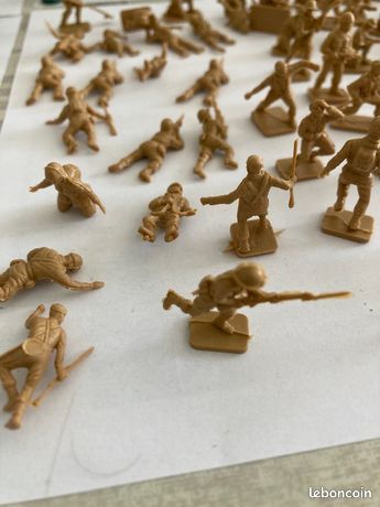 Lot Vintage Airfix Atlantic Années 70 - Plus De 300 Figurines Jouets Anciens