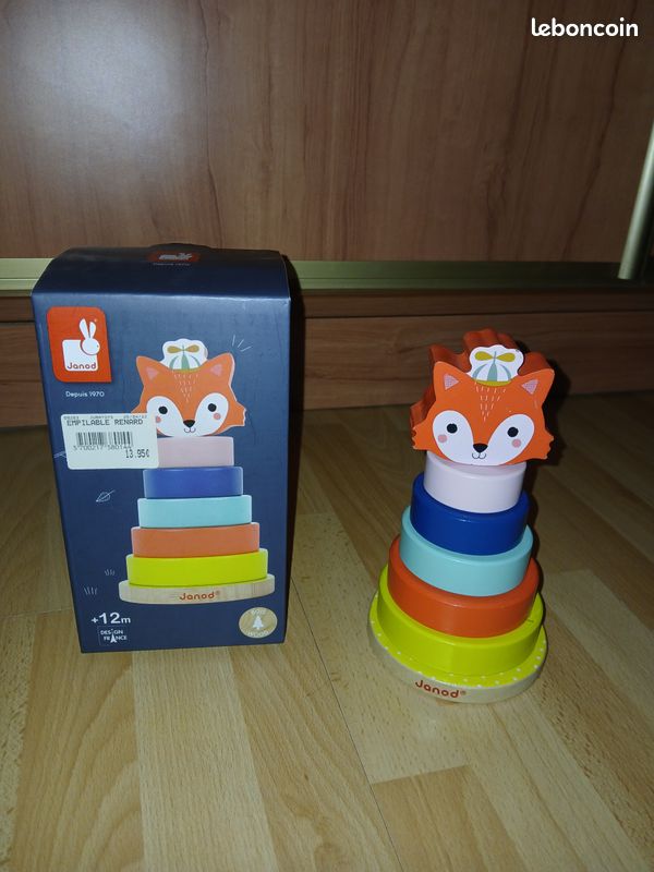 Jeux en bois Empilable renard (image 1)