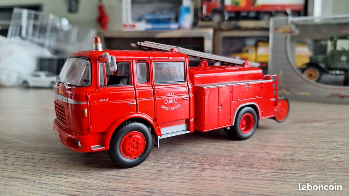 Joustra Berliet GAK 17 Pompiers 33,5 Cm - Jouet électrique à Réparer