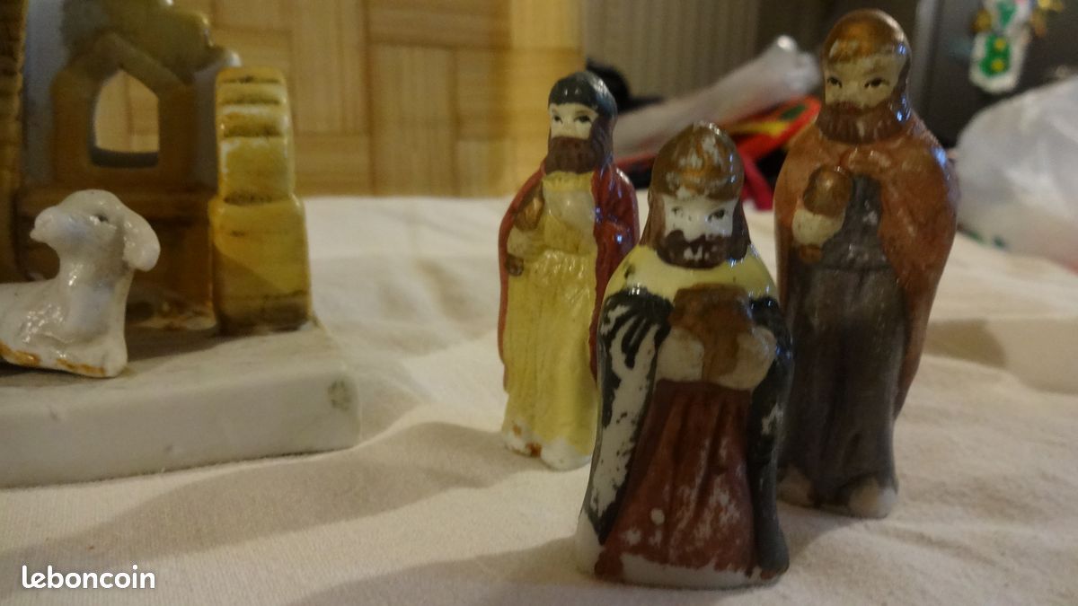 Creche de noel porcelaine (image 3)
