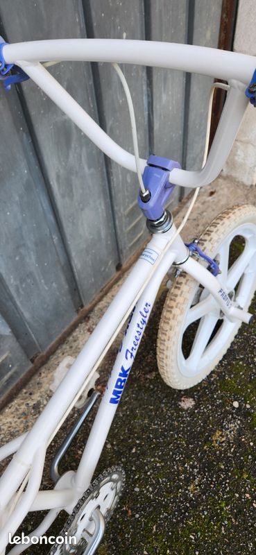 Plaque BMX MBK Bicross Années 80 – Stickers Déco Pour Freestyler Ou Bercy Master