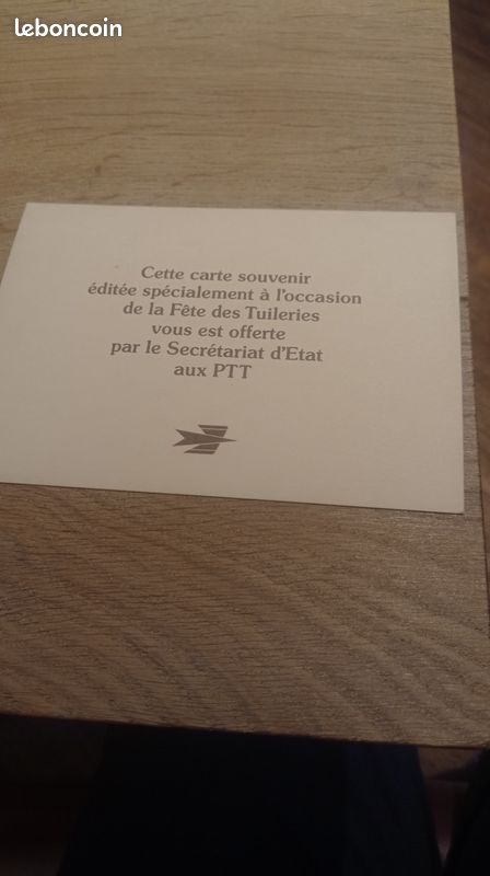 Carte souvenir Le téléphone a 100 ans 1976 (image 2)