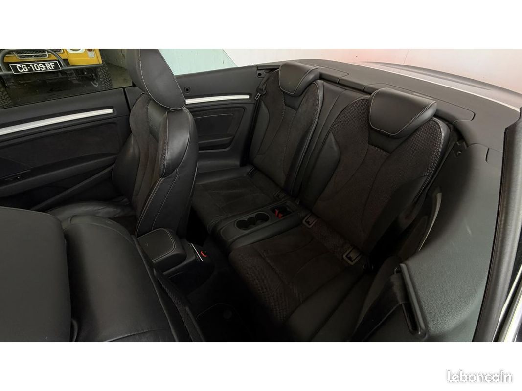 AUDI A3 Cabriolet 1.8 TFSI - 180 - BV S-Tronic 7 8V CABRIOLET S Line PHASE 1 (image 18)