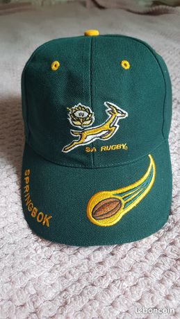 OAUMJIIL Retro Springboks Rugby Afrique du Sud Springbok Casquettes de Baseball Hommes Femmes en Détresse Lavé Snapback Cap Outdoor Running Golf