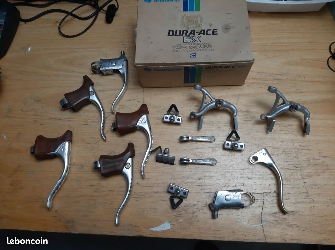 Lot De 3 Pinces à Câble Tube Shimano Dura-Ace Vintage – Première Génération – Occasion