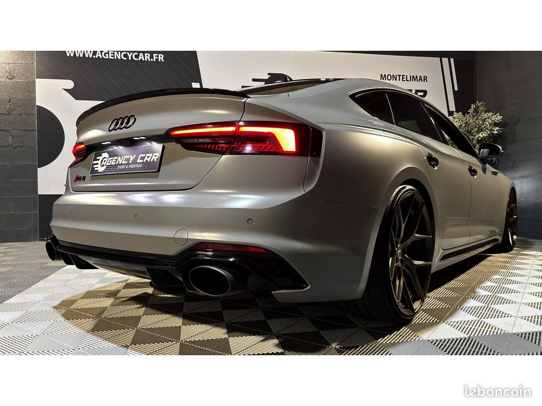 AUDI RS5 SPORTBACK Quattro 2.9 V6 TFSI Tiptronic - PPF MAT - RESSORTS COURTS (image 26)