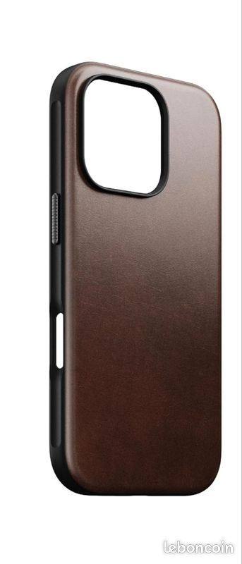 Étui de téléphone Moderne en Cuir pour iPhone 16 Pro Shieldon (image 1)