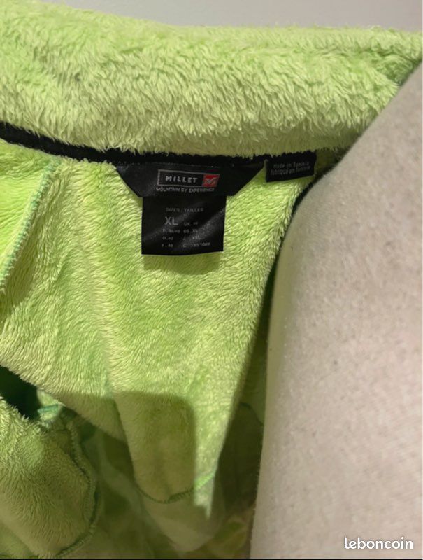 Polaire Zippée MILLET Lokka III Homme - Coupe Régulière, Capuche, Poids 450g - Pour Randonnée Et Outdoor