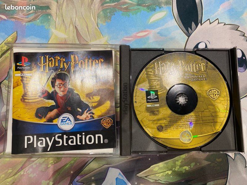 Jeu PS1 Harry Potter Et La Chambre Des Secrets - Version PAL Complète En Boîte - Bon état Fonctionnel