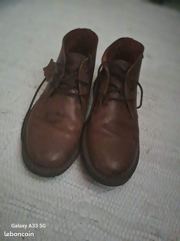 Vente paire chaussure homme en cuir (image 2)