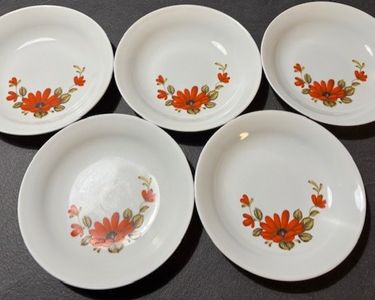 Assiettes vintage année 70 - Arts de la table
